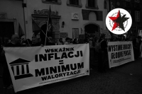Czas na godne płace! Manifestacja pod Ministerstwem Pracy