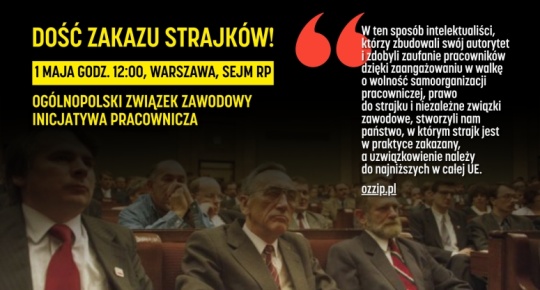 Strajki obaliły PRL. Dlatego zakazano ich w III RP